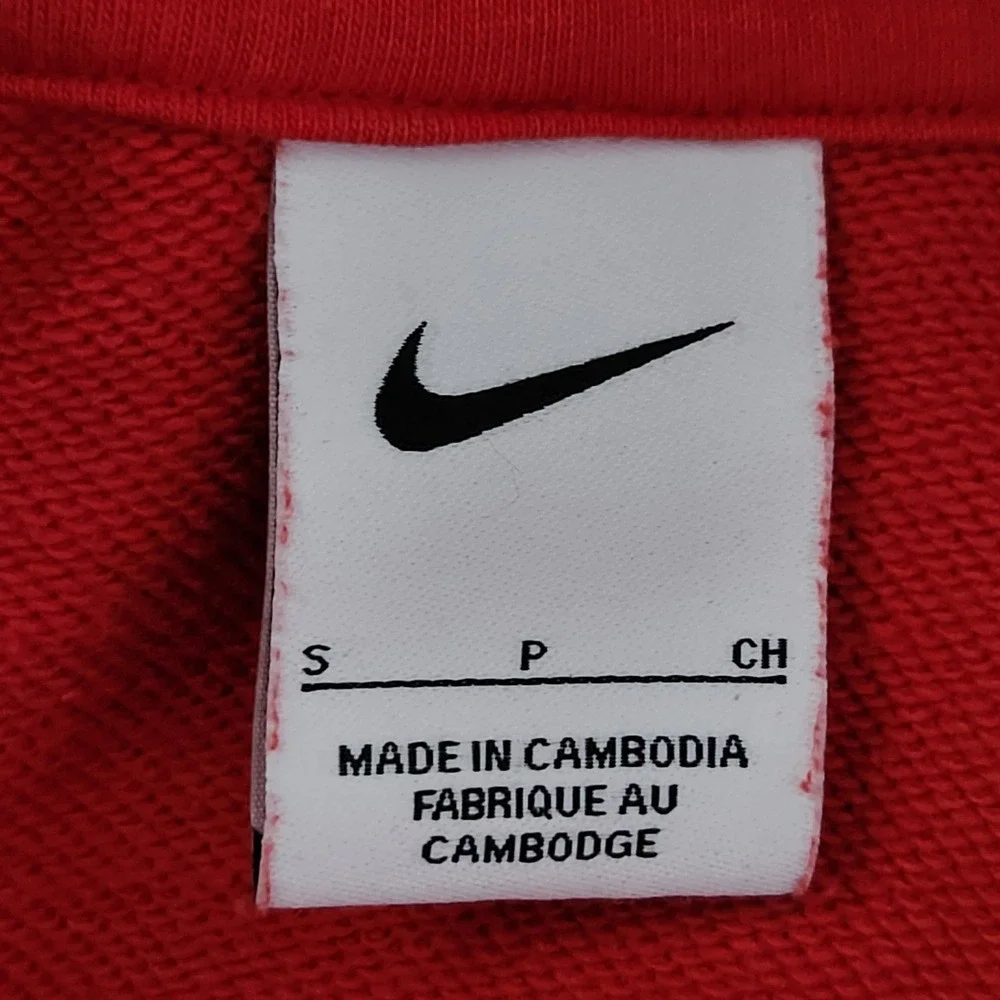 Nike Strike 22 Hoodie Mens Small Red Custon 1FCK Kaiserslautern Soccer Patch